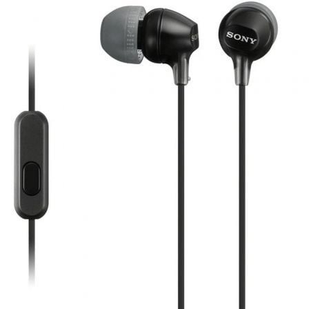 Auriculars amb cable i micròfon Sony MDR-EX15AP Negres