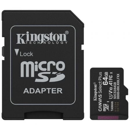 Targeta microSD Kingston Canvas Select Plus