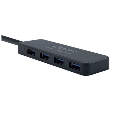 Hub USB 3.0 Aisens de 4 ports