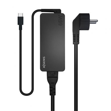 Carregador universal per a portàtil Aisens USB-C 65 W