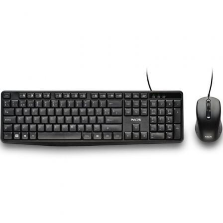 Kit de teclat i ratolí NGS Cocoa amb cable
