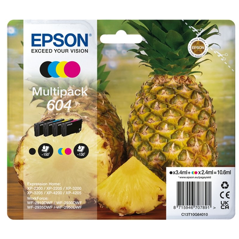 Multipack de cartutxos de tinta Epson 604